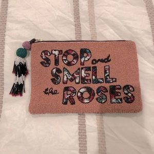 Anthropologie Beaded Clutch